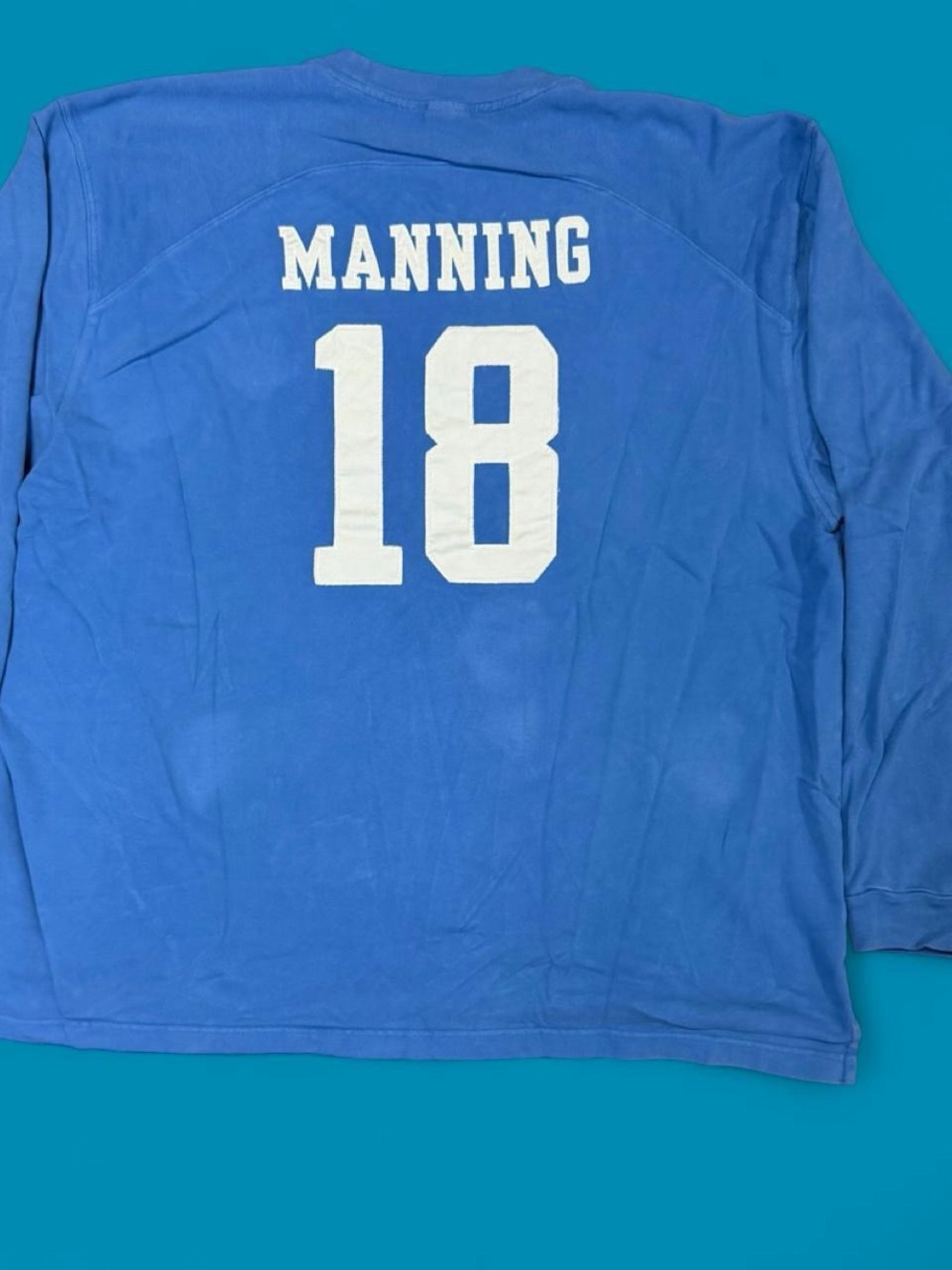 Vintage Reebok NFL Indianapolis Colts Peyton Manning Long sleeve